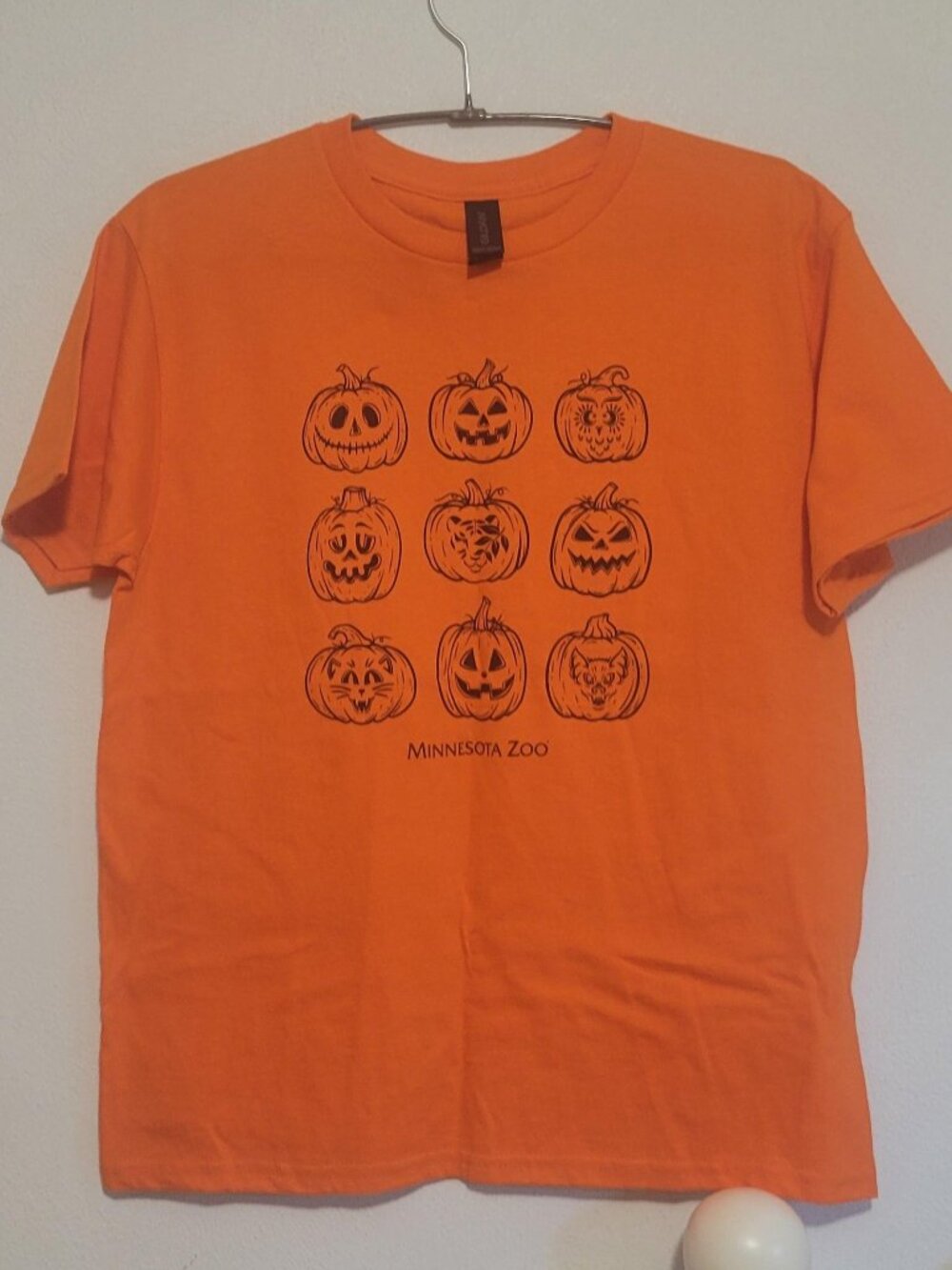 NWT Minnesota Zoo Pumpkin Tee - Youth L